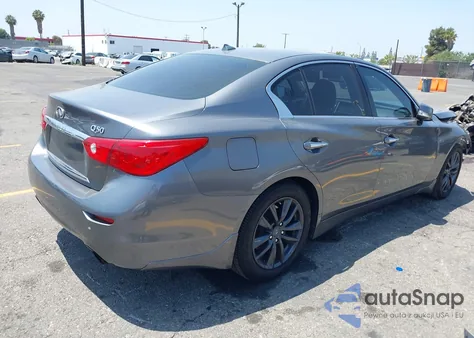 2016 Infiniti Q50 3.0T Premium z USA, uszkodzony, nr VIN JN1EV7AP3GM306255